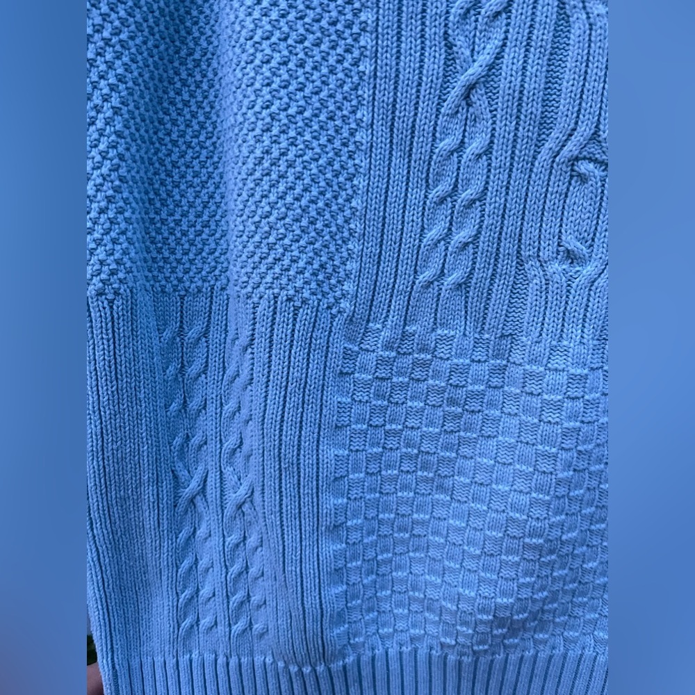 beautiful sky blue sweater - Picture 8 of 9